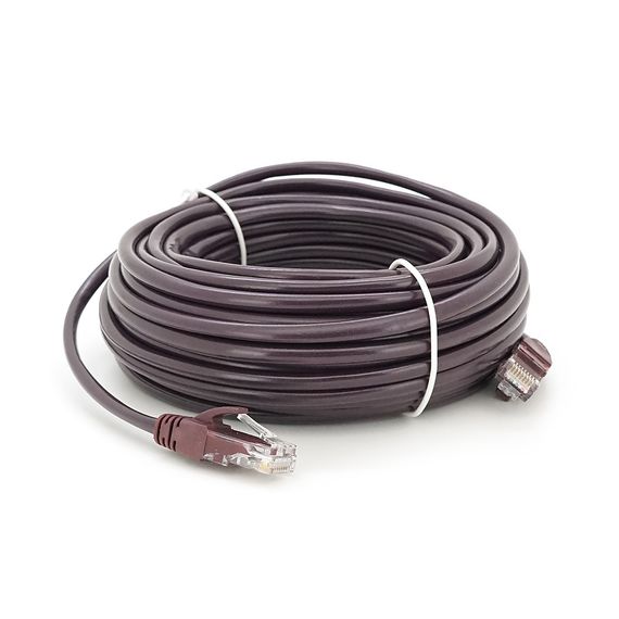 Патч-корд литий RITAR, UTP, RJ45, Cat.5e, 15m, фіолетовий, Cu (мідь)