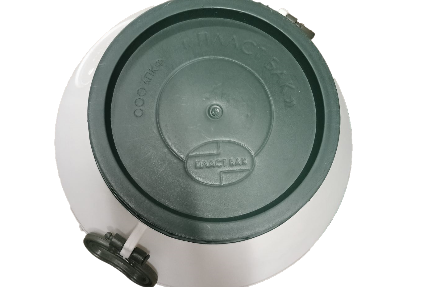 Высокая бочка 80 л пластиковая белая широкая горловина для молока и воды | Зображення 3