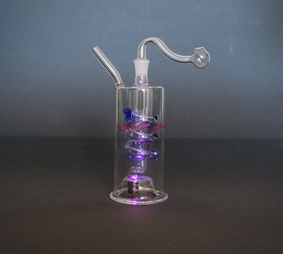 Стеклянная трубка Circle Oil с подсветкой | Зображення 1