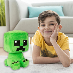 М'яка іграшка Крипер із Майнкрафт 20 см, Малюк Creeper Baby Minecraft