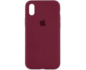 Силіконовий чохол Apple Silicone Case Plumb для iPhone XR