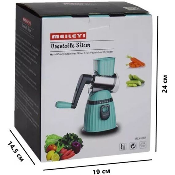 Соковыжималка Meileyi Manual Juice LMY662. Цвет: зеленый | Зображення 4
