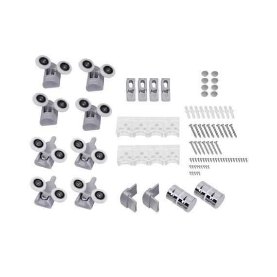 Душова кабіна Lidz Latwa SC80x80.SAT.HIGH.FR, скло Frost 4 мм без піддона | Зображення 6