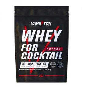 Протеїн Vansiton Whey For Coctail 900 g /15 servings/ Cherry
