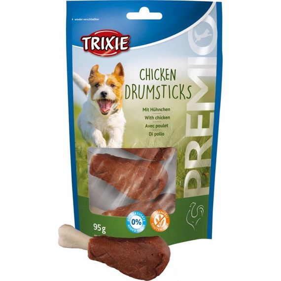 Ласощі для собак з куркою Trixie Premio Chicken Drumsticks, 95 гр | Зображення 1