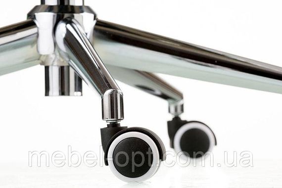 Крісло Solano artleath бежеве репліка крісла Eames Style HB Ribbed Office Chair EA 119 | Зображення 9
