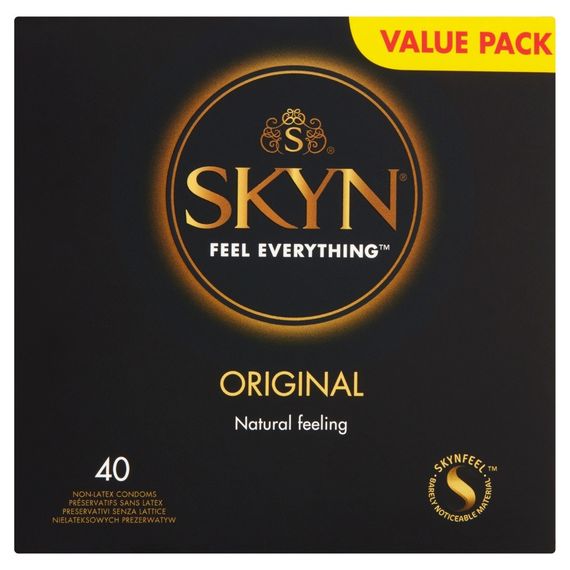 Презервативи UNIMIL SKYN BOX 40 ORIGINAL Sex Aura | Зображення 1