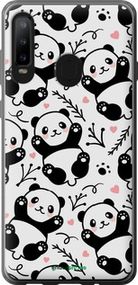 Чохол на Samsung Galaxy A8S Панди "4318u-1636-2448"