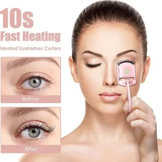 Аккумуляторные щипцы для завивки ресниц с USB Eye lashes machine | Зображення 1