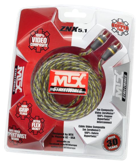 Міжблочний відеокабель MTX StreetWires ZNX3.1 3метри | Зображення 1