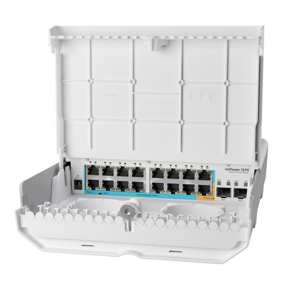 Коммутатор MikroTik Cloud Router Switch netPower 15FR CRS318-1FI-15FR-2S-OUT (CRS318-1FI-15FR-2S-OUT) | Зображення 1