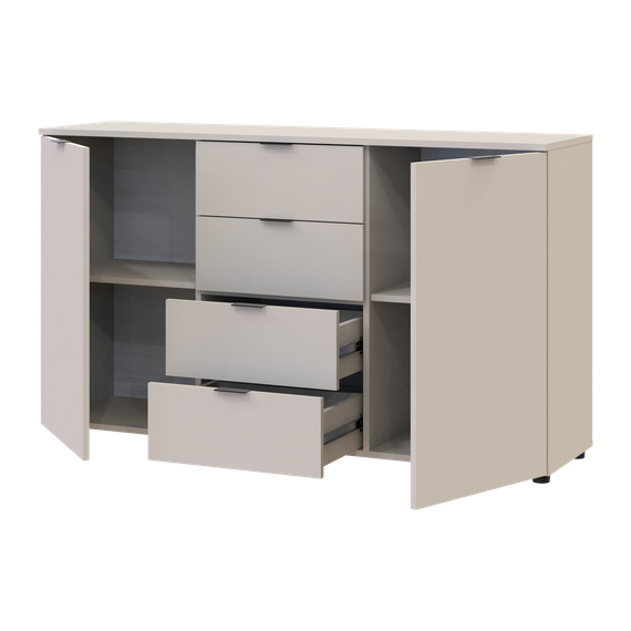 Комод у спальню Doros Рон 5 140х38х81 см Кашемір (DRS-011456) | Зображення 3