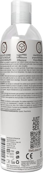 Розпродаж!!! Зігрівальний лубрикант Wet Warming Chocolate Cookie 4in1, 118мл (термін 30.09.2026) Sex Aura | Зображення 1