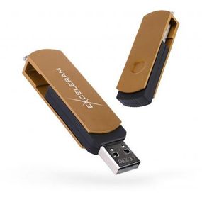USB флеш накопитель eXceleram 32GB P2 Series Brown/Black USB 2.0 (EXP2U2BRB32) (EXP2U2BRB32)