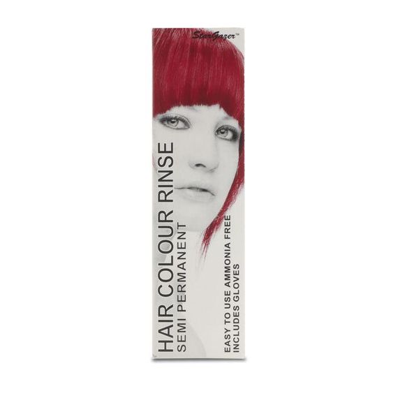 Краска для волос Красная Stargazer Semi-permanent hair colour Rouge 70 мл | Зображення 5