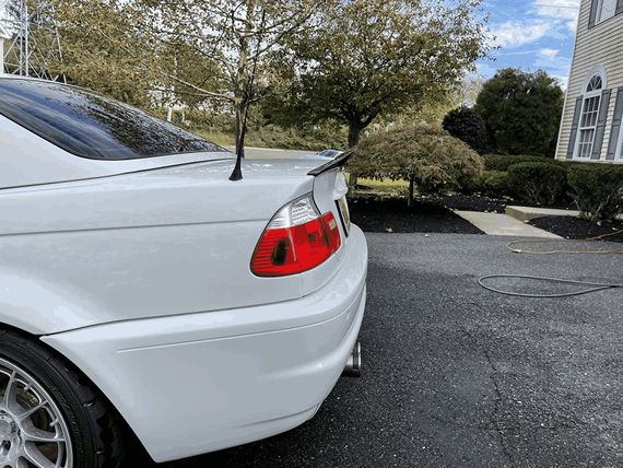Спойлер M4-Style (для Coupe, Карбон) для BMW 3 серія E-46 1998-2006 рр | Зображення 2