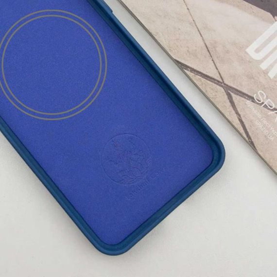 Чохол Silicone Cover Lakshmi Full Camera (AA) with MagFit для Samsung Galaxy S25 Ultra Синій / Navy blue | Зображення 2