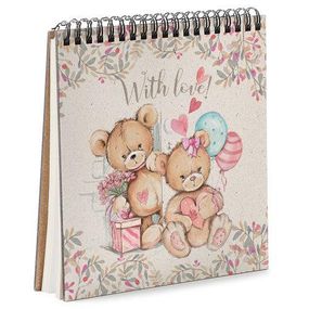 Скетчбук With love! 17x18 см (BDK_18L024)