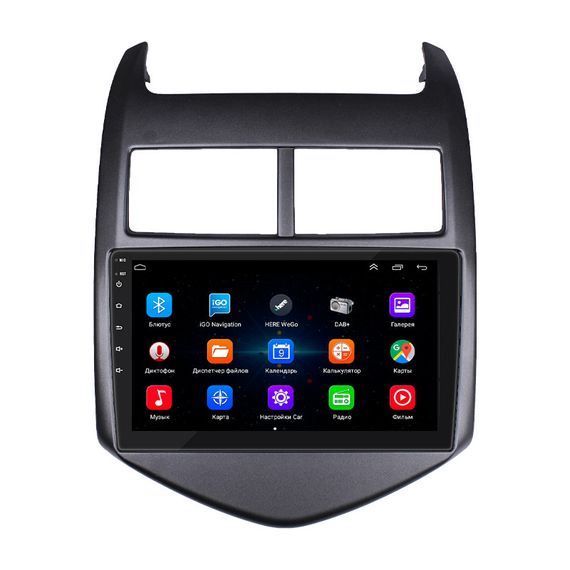 Штатная магнитола 9" Lesko для Chevrolet Sonic I 2011-2016 1/16Gb/ Wi-Fi GPS Optima Шевролет | Зображення 1