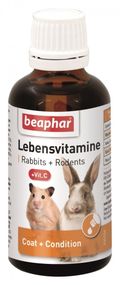 Вітамінний комплекс для гризунів та кроликів Lebensvitamine, 50 мл