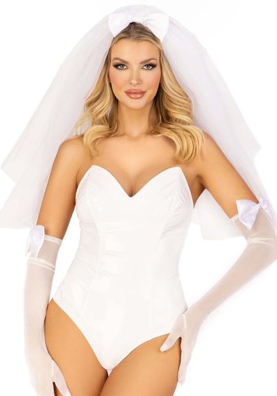 Фата нареченої Leg Avenue Tiered bridal veil O/S Sex Aura