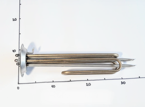 Тэн 2500W (1500+1000) для бойлера Ферроли (Ferroli) на фланце 92 мм Украина | Зображення 1