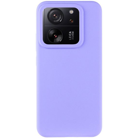 Чехол Silicone Cover Lakshmi (AAA) для Xiaomi 13T / 13T Pro Сиреневый / Dasheen | Зображення 1