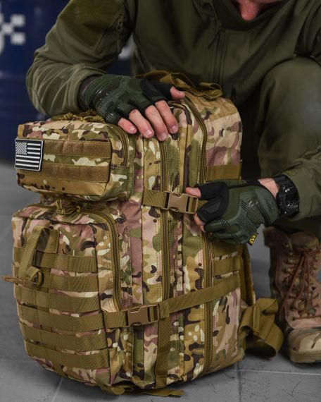 Тактический штурмовой рюкзак мультикам U.S.A 45 L | Зображення 8