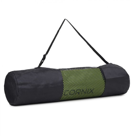 Килимок спортивний Cornix TPE 183 x 61 x 0.6 см для йоги та фітнесу XR-0008 Green/Grey | Зображення 2