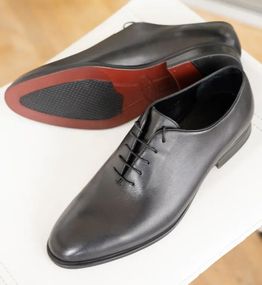 Мужские классические черные туфли - оксфорды IKOS 223 42 размер