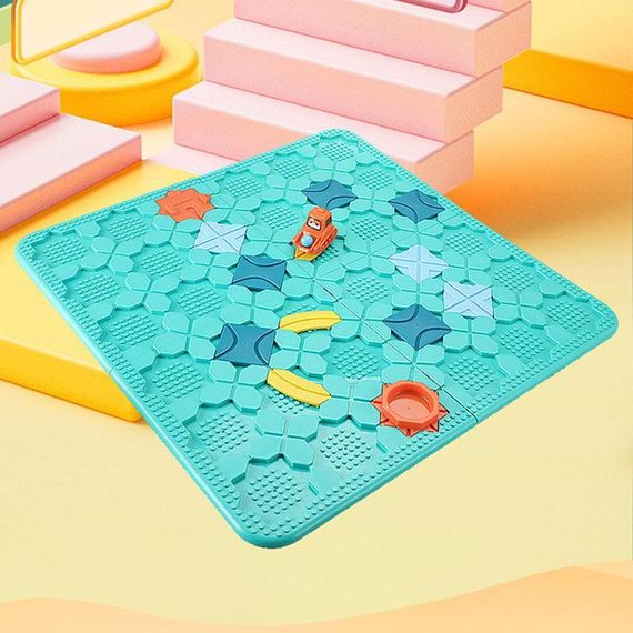 Настольная интерактивная игра Ummi BS805 Logical Road Builder Green | Зображення 2