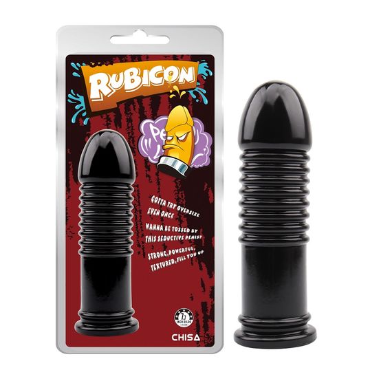 Велика анальна пробка Rubicon Backdoor Buddy Black Chisa, Черный