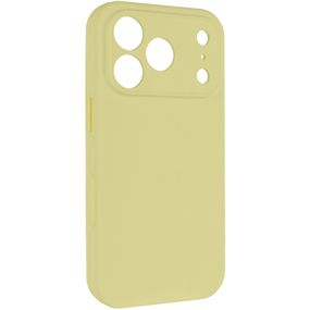 Чохол Silk Full Camera Protective (AA) NO LOGO для Apple iPhone 17 Pro / 18 Pro (6.3") Жовтий / Mellow Yellow