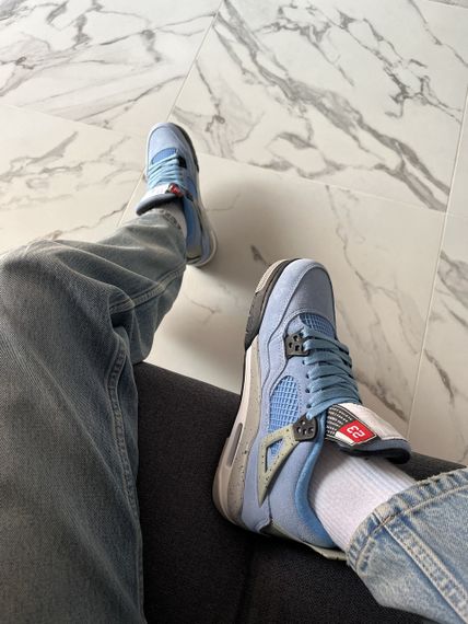 Кроссовки Jordan 4 University Blue весна/лето/осень 2031 | Зображення 7