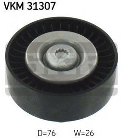 Натяжний ролик поліклинового реміня (Вир-во SKF) SKF VKM31307 на AUDI A6 (4G2, C7, 4GC)