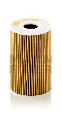 Фільтр масляний двигуна VW GOLF V, VI, SKODA OCTAVIA II 1.6-2.0 TDI 03- (вир-во MANN) MANN-FILTER HU7008Z на VW VENTO IV (162, 163)