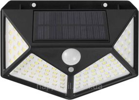 Уличный фонарь на солнечной батарее 100 LED с датчиком движения и PIR-сенсором HP-L-7