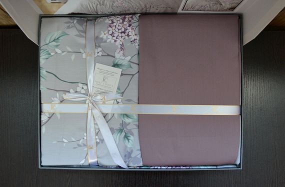 Постільна білизна First Choice Cotton Satin 160 х 220 см Wisteria Lilac | Зображення 4