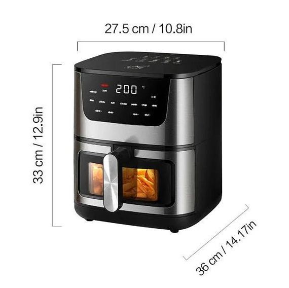 Повітряна фритюрниця RAF R5354 7L XPRO (43979-R5354_2235) | Зображення 6