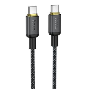 Дата кабель Hoco X128 Benefit Type-C to Type-C 60W (1m) Black
