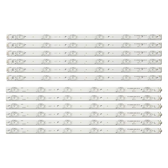 LED підсвітка TV 55" RF-AJ550E30-0601L-05 RF-AJ550E30-0601R-05 A0 LC-55CUF8472ES LC-55CUG8461KS 12шт.