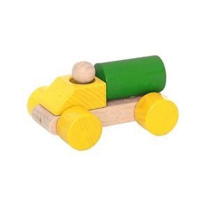 Каталка-конструктор "Водовоз" (зелено-желтый)