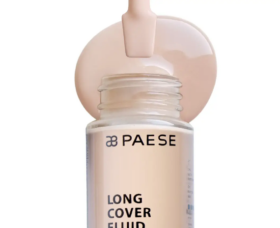 Тональный крем PAESE LONG COVER FLUID - №: 01 light beige | Зображення 1