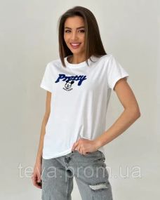 Футболка для жінок колір білий FI_007435