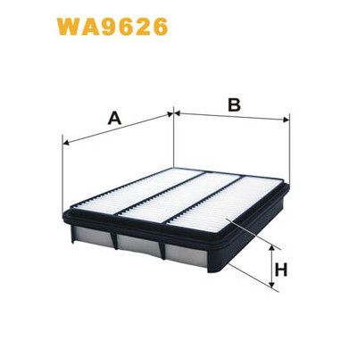 Воздушный фильтр для автомобиля Wixfiltron WA9626