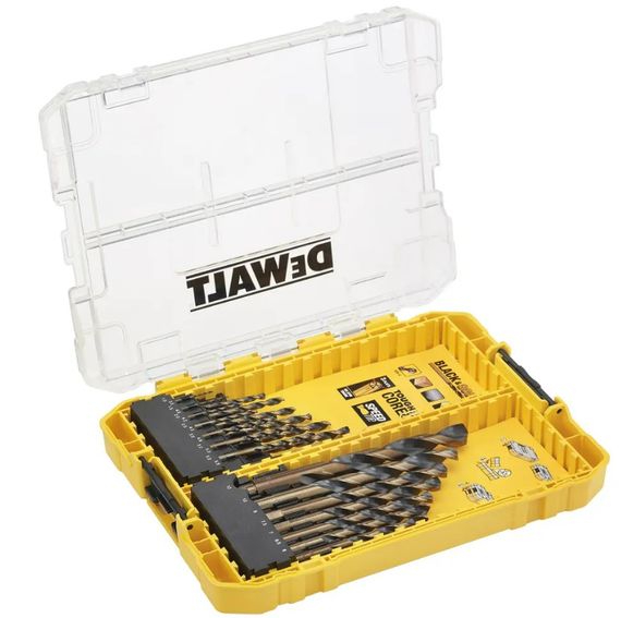Набір свердел по металу DeWalt EXTREME BLACK & GOLD HSS-G (DT70755)