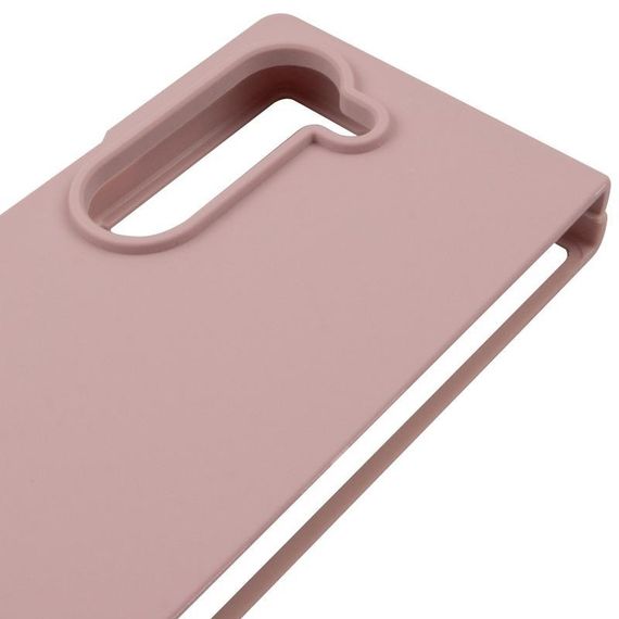 Чохол Foldables Silicone Cover Lakshmi (AAA) для Samsung Galaxy Z Fold5 Білий / White Рожевий / Pink Sand | Зображення 3