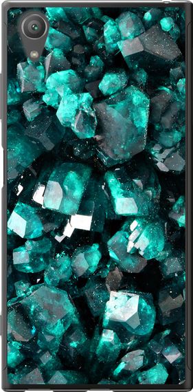 Чехол на Sony Xperia XA1 Plus G3412 Кристаллы 2 "3674u-1129-17620"