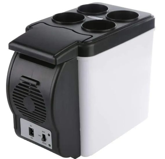 Автомобильный мини-холодильник Cooling and Warming Refrigerator 6L, Холодильник для машины | Зображення 3