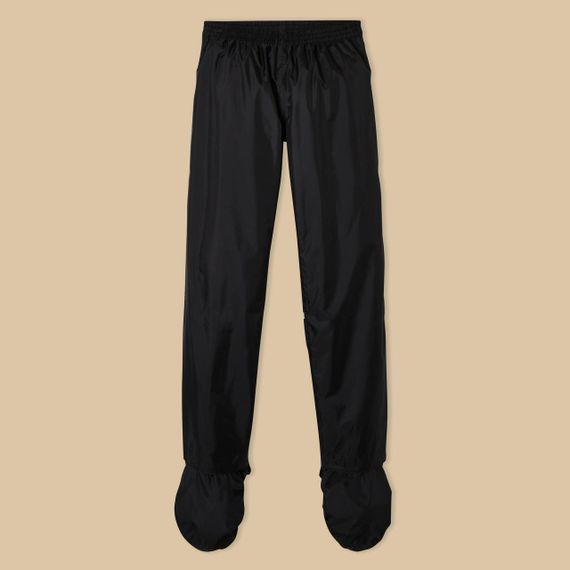 Верхні штани 100 для велоспорту для захисту від дощу чорні - XS | Зображення 9